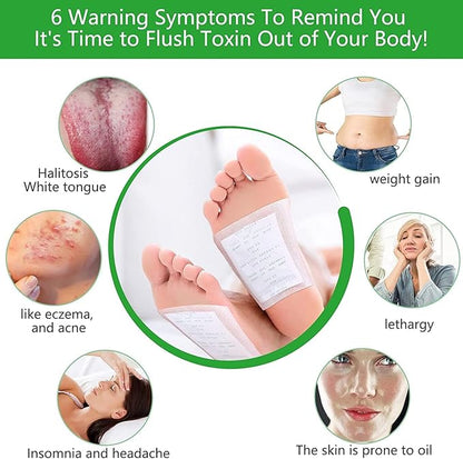 🌿Herbal Premium Detox Foot pads 🌿 (Pack of 2 - 20pcs) 🌿BUY 1 GET 1 FREE