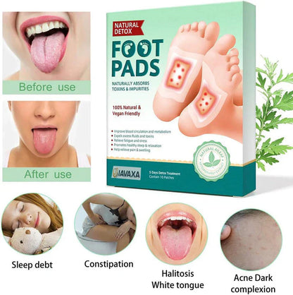 🌿Herbal Premium Detox Foot pads 🌿 (Pack of 2 - 20pcs) 🌿BUY 1 GET 1 FREE
